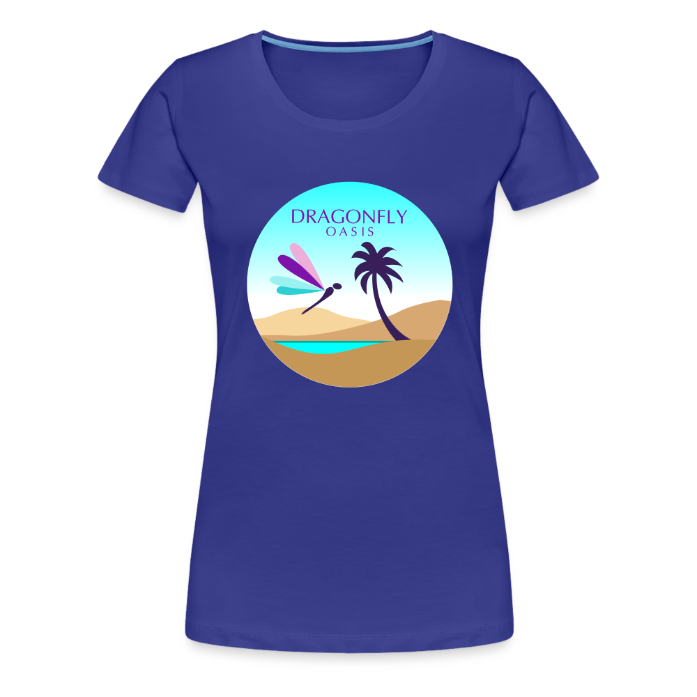 Women's Dragonfly Oasis V.2 Premium T-Shirt - royal blue