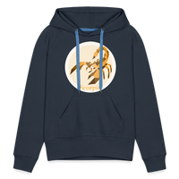 Thumbnail for Women’s Mosaic Scorpio Premium Hoodie - navy