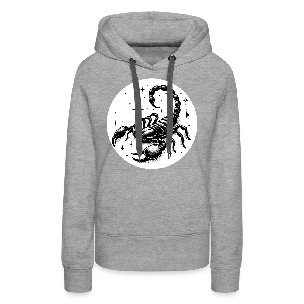 Women’s Magic Scorpio Premium Hoodie - heather grey