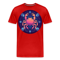 Thumbnail for Men's Magic Cancer Premium T-Shirt - red