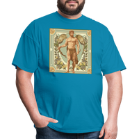 Thumbnail for Men's Mythical Virgo Classic T-Shirt - turquoise