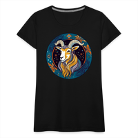 Thumbnail for Women’s Mythical Capricorn Premium T-Shirt - black