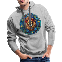 Thumbnail for Men’s Mosaic Leo Premium Hoodie - heather grey