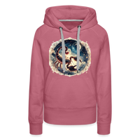 Thumbnail for Women’s Mythical Scorpio Premium Hoodie - mauve