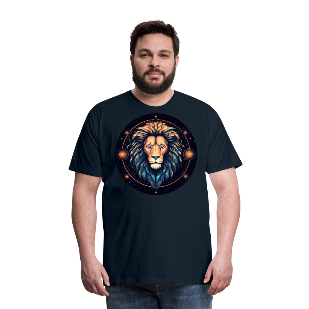 Men's Magic Leo Premium T-Shirt - deep navy