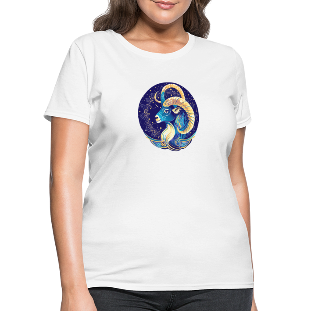 Women's Mythical Capricorn T-Shirt - white