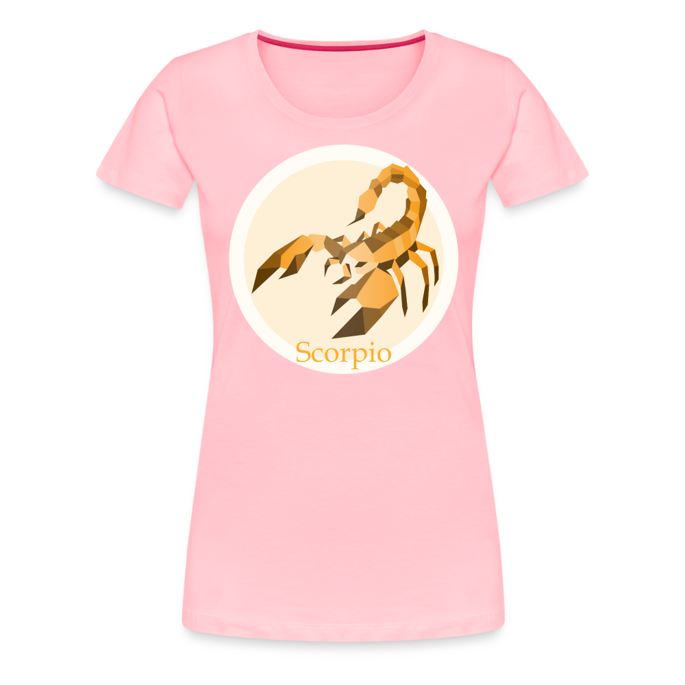 Women’s Mosaic Scorpio Premium T-Shirt - pink