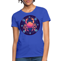 Thumbnail for Women's Magic Cancer T-Shirt - royal blue