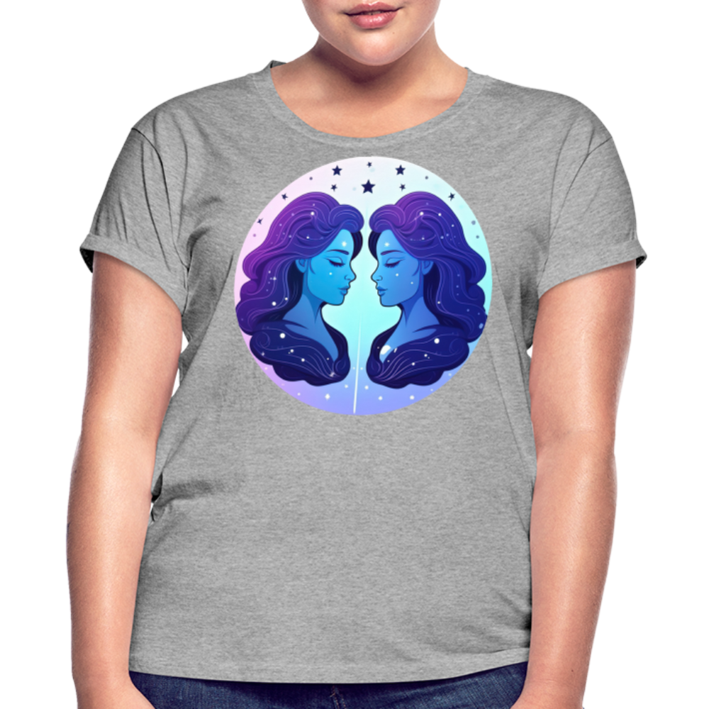 Women's Magic Gemini Relaxed Fit T-Shirt - heather gray