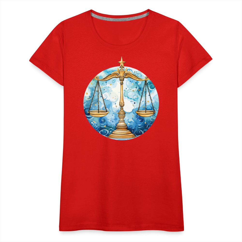 Women’sMythical Libra Premium T-Shirt - red