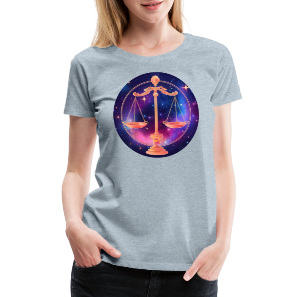 Women’s Magic Libra Premium T-Shirt - heather ice blue