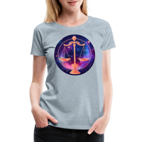 Thumbnail for Women’s Magic Libra Premium T-Shirt - heather ice blue