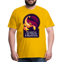 Thumbnail for Men's Glow Scorpio Premium T-Shirt - sun yellow