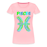 Thumbnail for Women's Power Words Pisces Premium T-Shirt - pink