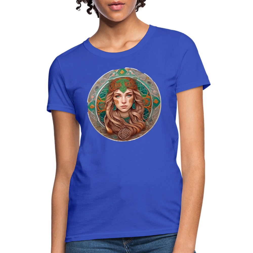 Women's Mythical Virgo T-Shirt - royal blue