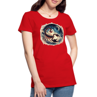 Thumbnail for Women’s Mythical Scorpio Premium T-Shirt - red