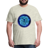 Thumbnail for Men's Leo Premium T-Shirt - heather oatmeal