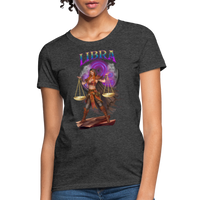 Thumbnail for Astral Libra Women's T-Shirt - heather black