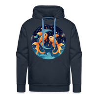 Thumbnail for Men’s Magic Pisces Premium Hoodie - navy