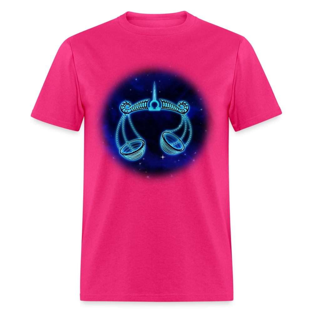 Men's Stellar Libra Classic T-Shirt - fuchsia