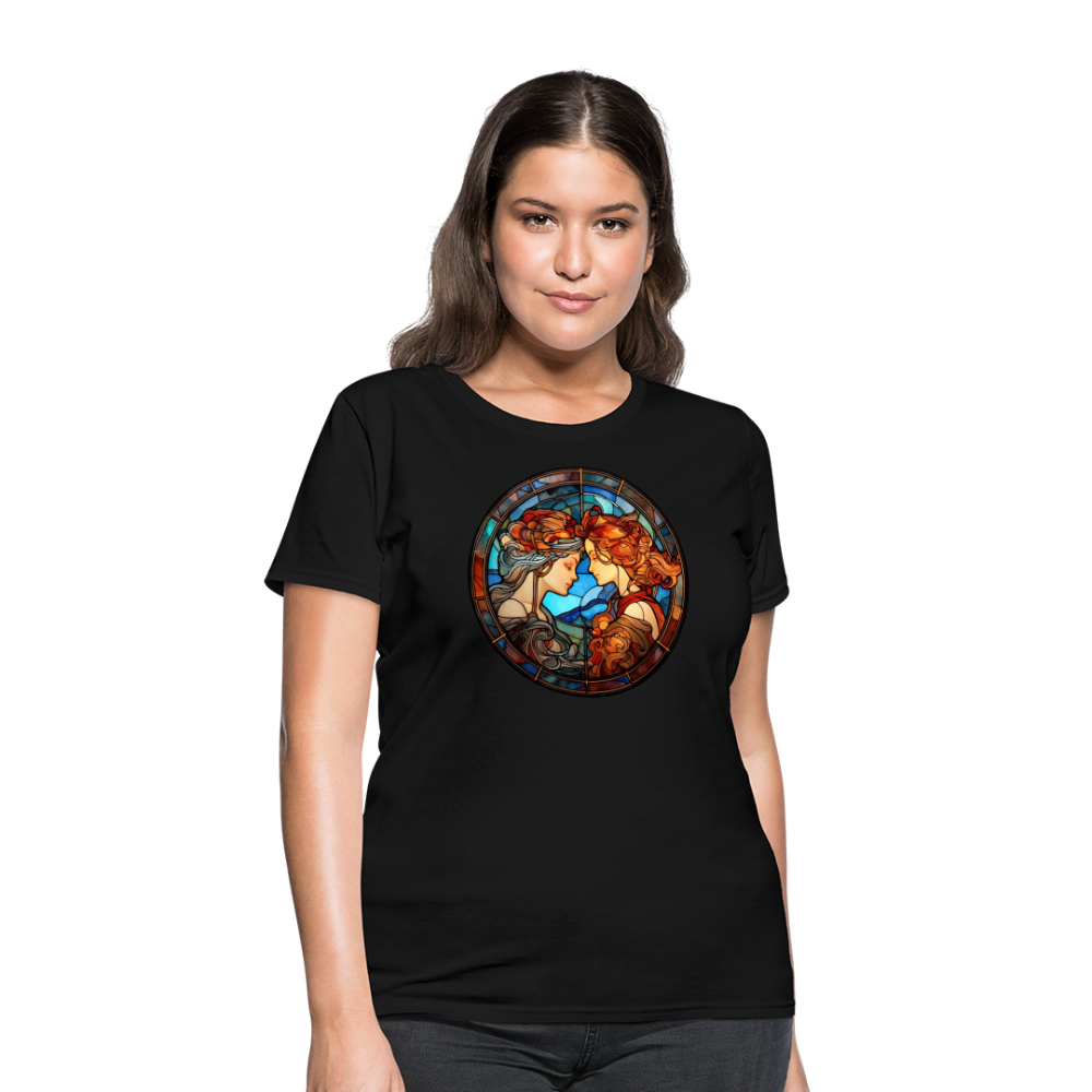 Women's Mosaic Gemini T-Shirt - black