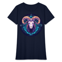 Thumbnail for Women's Magic Capricorn T-Shirt - navy