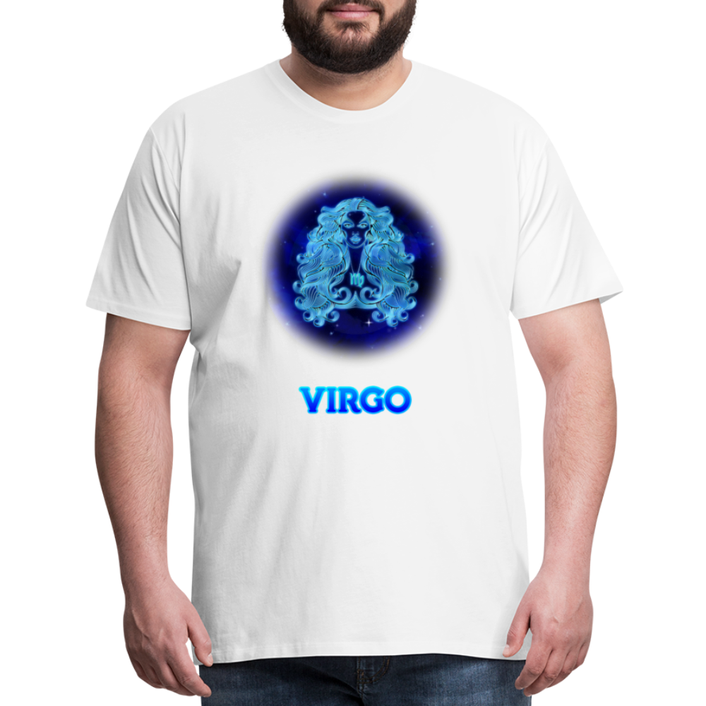 Men's Virgo Premium T-Shirt - white