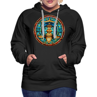 Thumbnail for Women’s Mosaic Libra Premium Hoodie - black