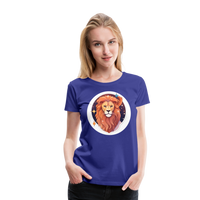 Thumbnail for Women's Symbol Leo Premium T-Shirt - royal blue