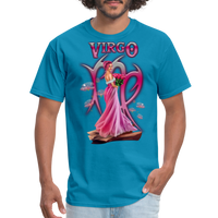 Thumbnail for Men's Astral Virgo Classic T-Shirt - turquoise