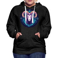 Thumbnail for Women’s Magic Capricorn Premium Hoodie - charcoal grey