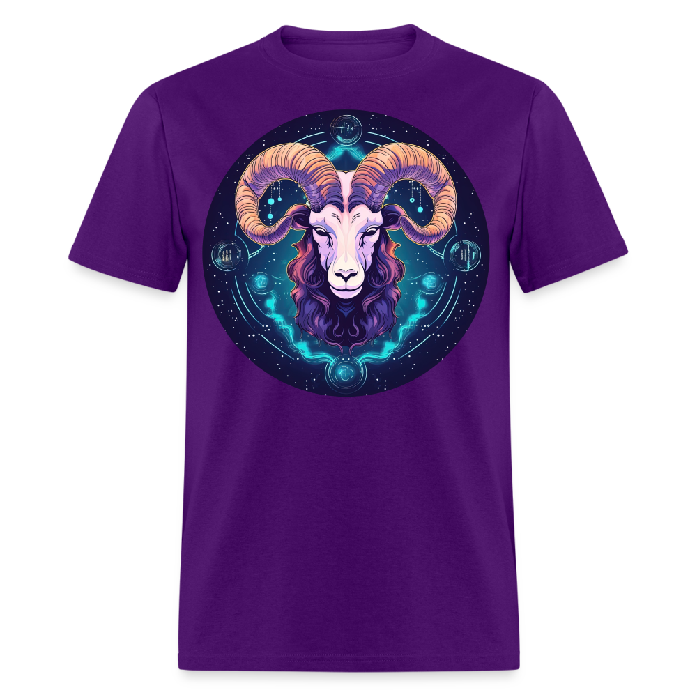 Men's Mystic Aries Classic T-Shirt - purple