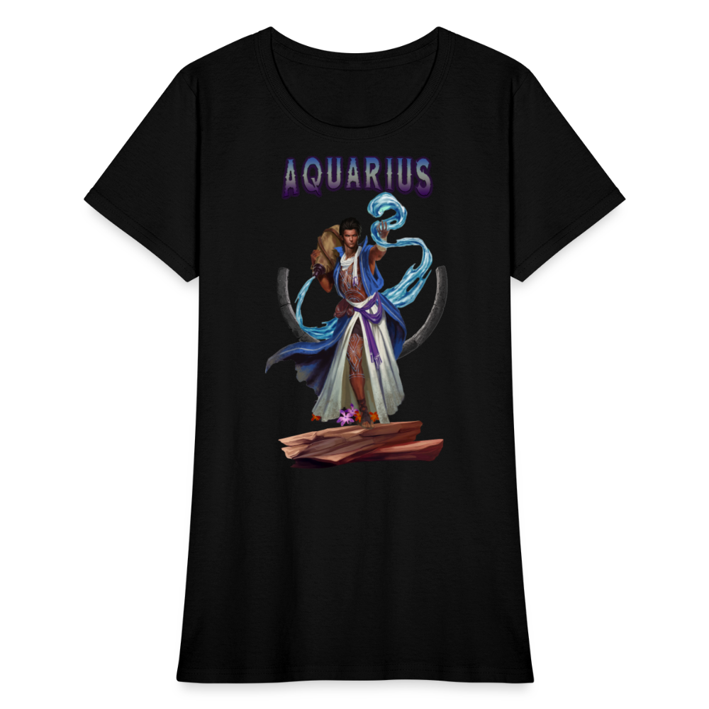 Women's Astral Aquarius T-Shirt - black