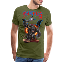 Thumbnail for Men's Astral Taurus Premium T-Shirt - olive green