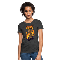 Thumbnail for Women's Aries Narihndrab T-Shirt - heather black