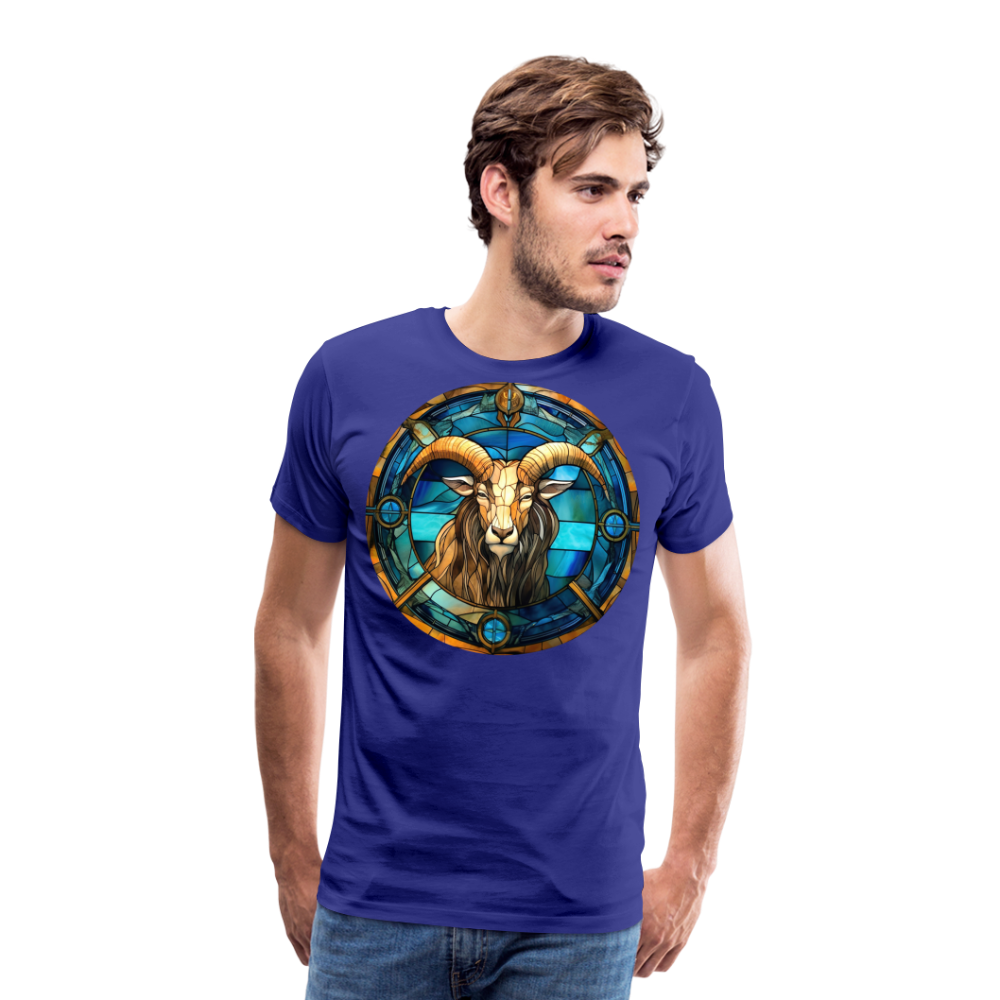 Men's Mosaic Capricorn Premium T-Shirt - royal blue