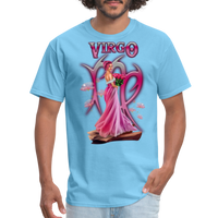 Thumbnail for Men's Astral Virgo Classic T-Shirt - aquatic blue