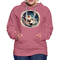 Thumbnail for Women’s Mythical Scorpio Premium Hoodie - mauve