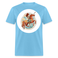 Thumbnail for Men's Symbol Sagittarius Classic T-Shirt - aquatic blue