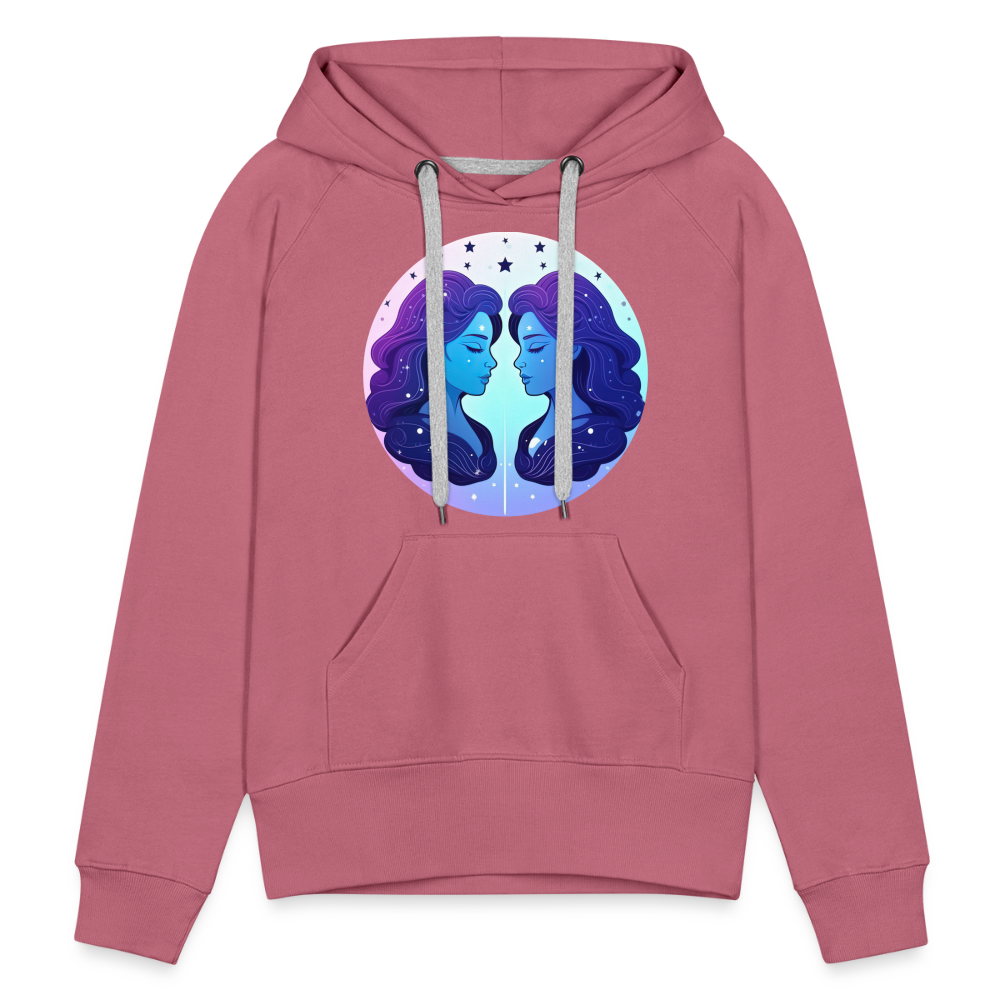 Women’s Magic Gemini Premium Hoodie - mauve