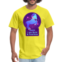 Thumbnail for Men's Neon Aries Classic T-Shirt - yellow