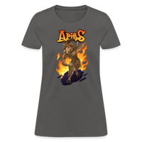 Thumbnail for Women's Aries Narihndrab T-Shirt - charcoal