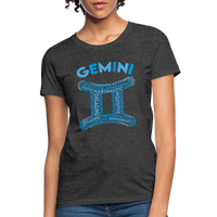 Thumbnail for Women's Power Words Gemini T-Shirt - heather black