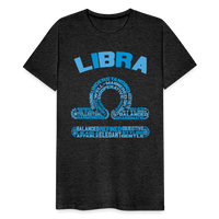 Thumbnail for Men's Power Words Libra Premium T-Shirt - charcoal grey