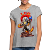 Thumbnail for Women's Astral Leo Relaxed Fit T-Shirt - heather gray