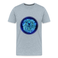 Thumbnail for Men's Leo Premium T-Shirt - heather ice blue