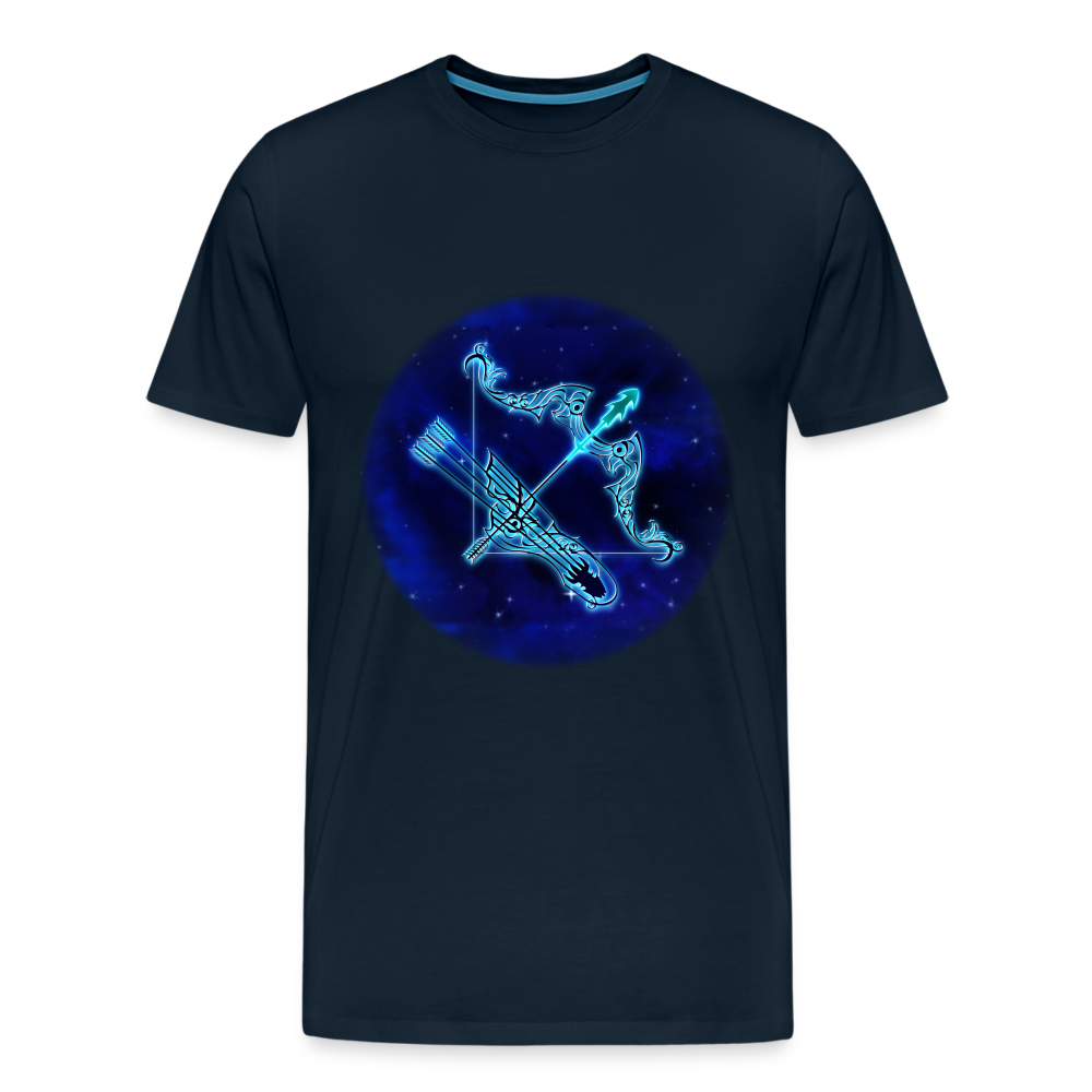 Men's Sagittarius Premium T-Shirt - deep navy