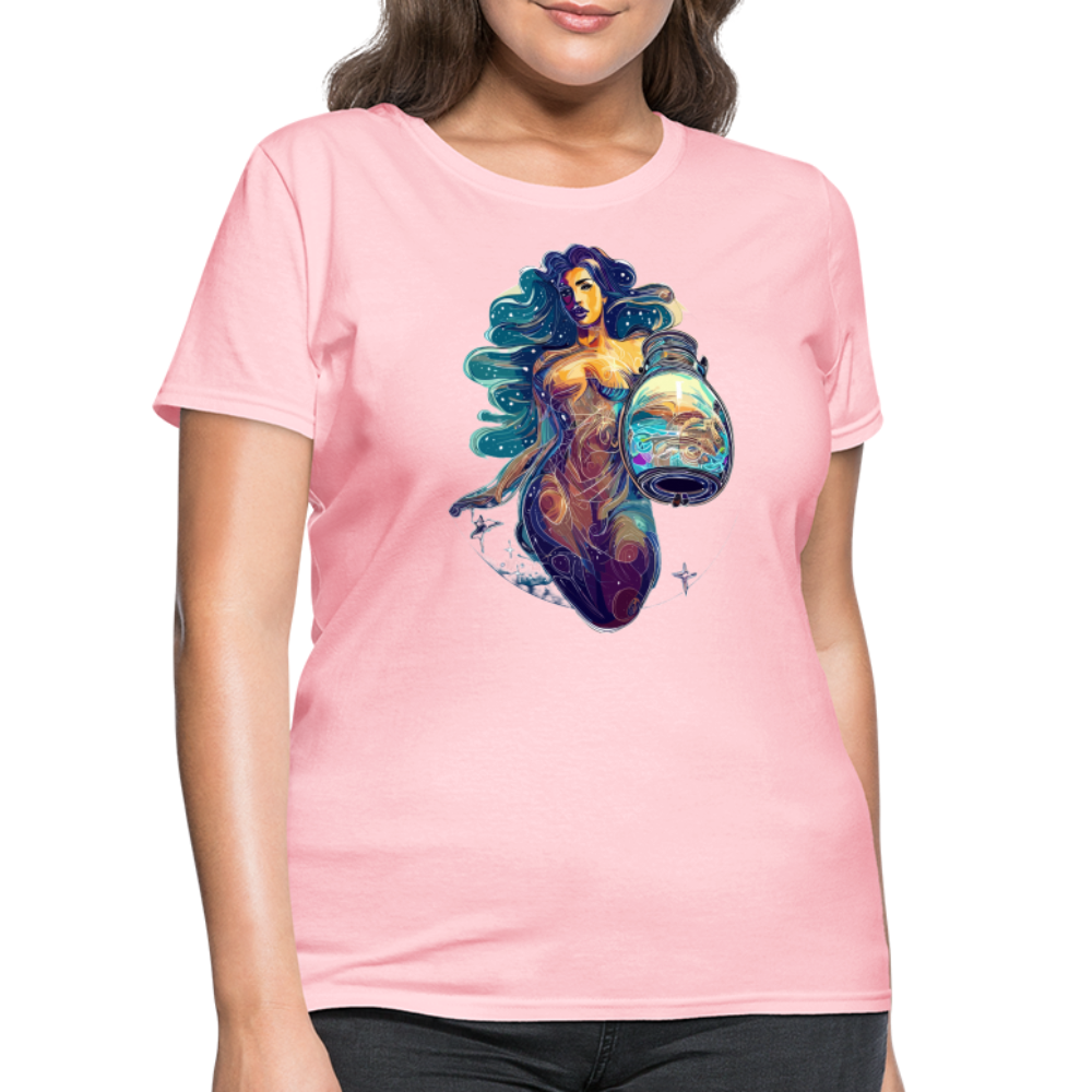 Women's Mythical Aquarius T-Shirt - pink