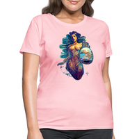 Thumbnail for Women's Mythical Aquarius T-Shirt - pink