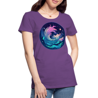 Thumbnail for Women’s Magic Aquarius Premium T-Shirt - purple